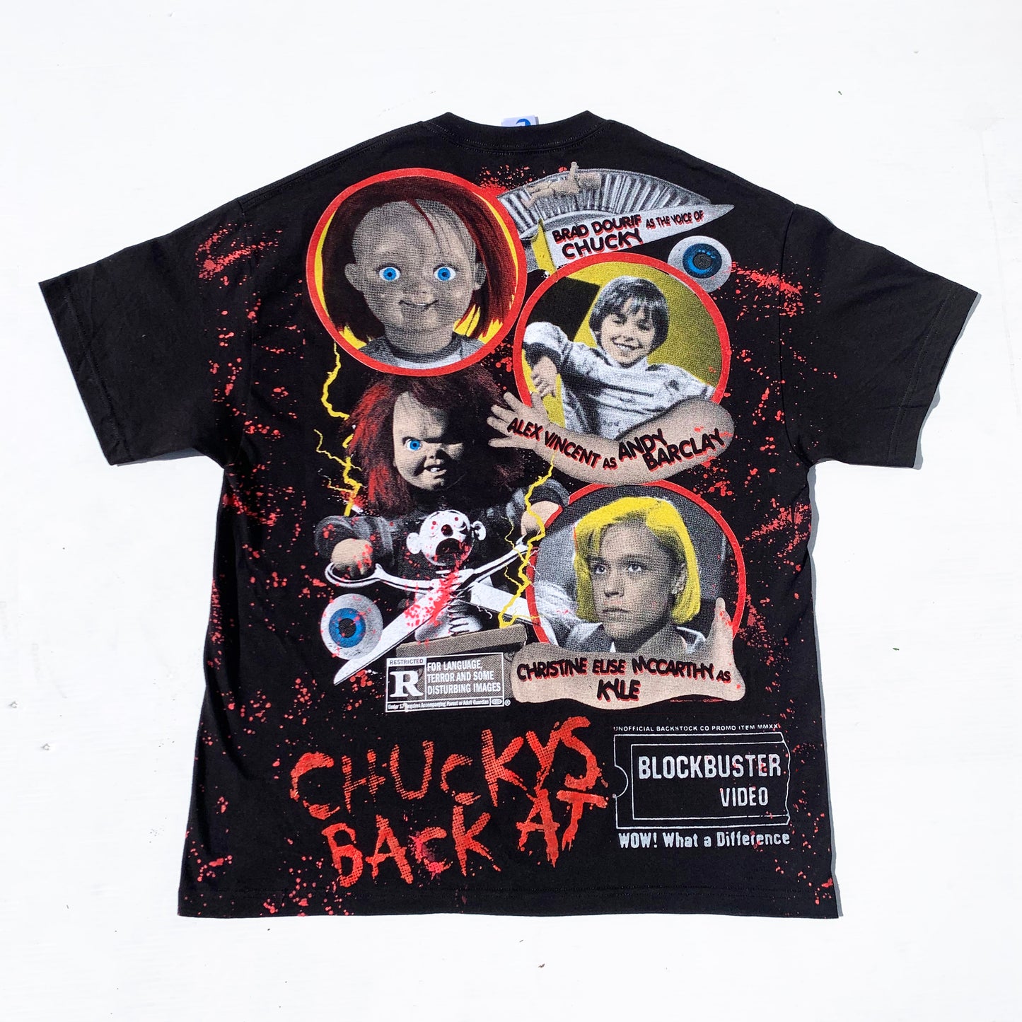 Child's Play 2/ Blockbuster promo orig. bootleg tee