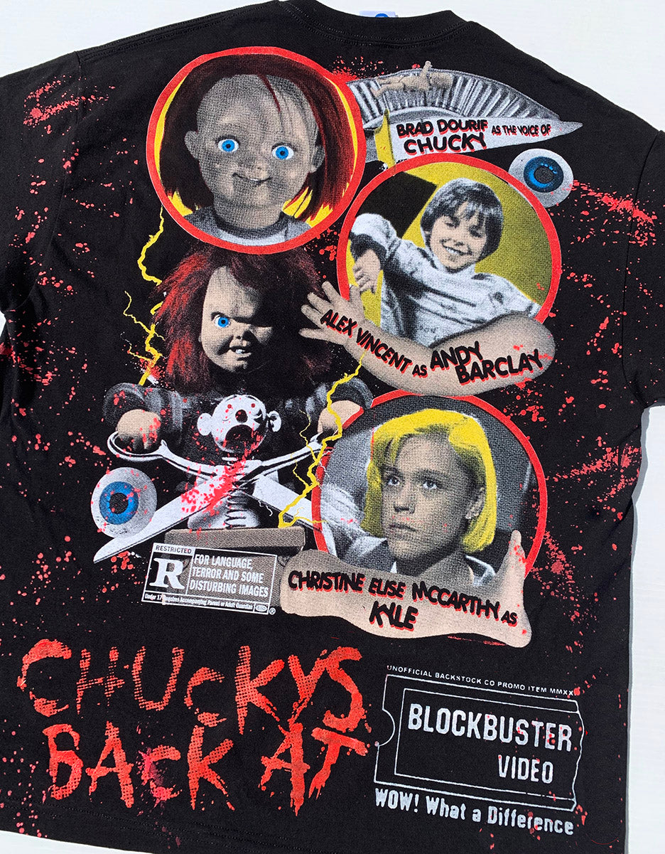 Child's Play 2/ Blockbuster promo orig. bootleg tee
