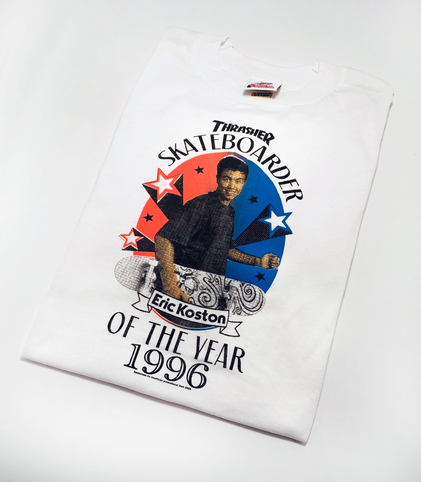 Eric Koston 1996 'Skateboarder Of The Year' Tee.