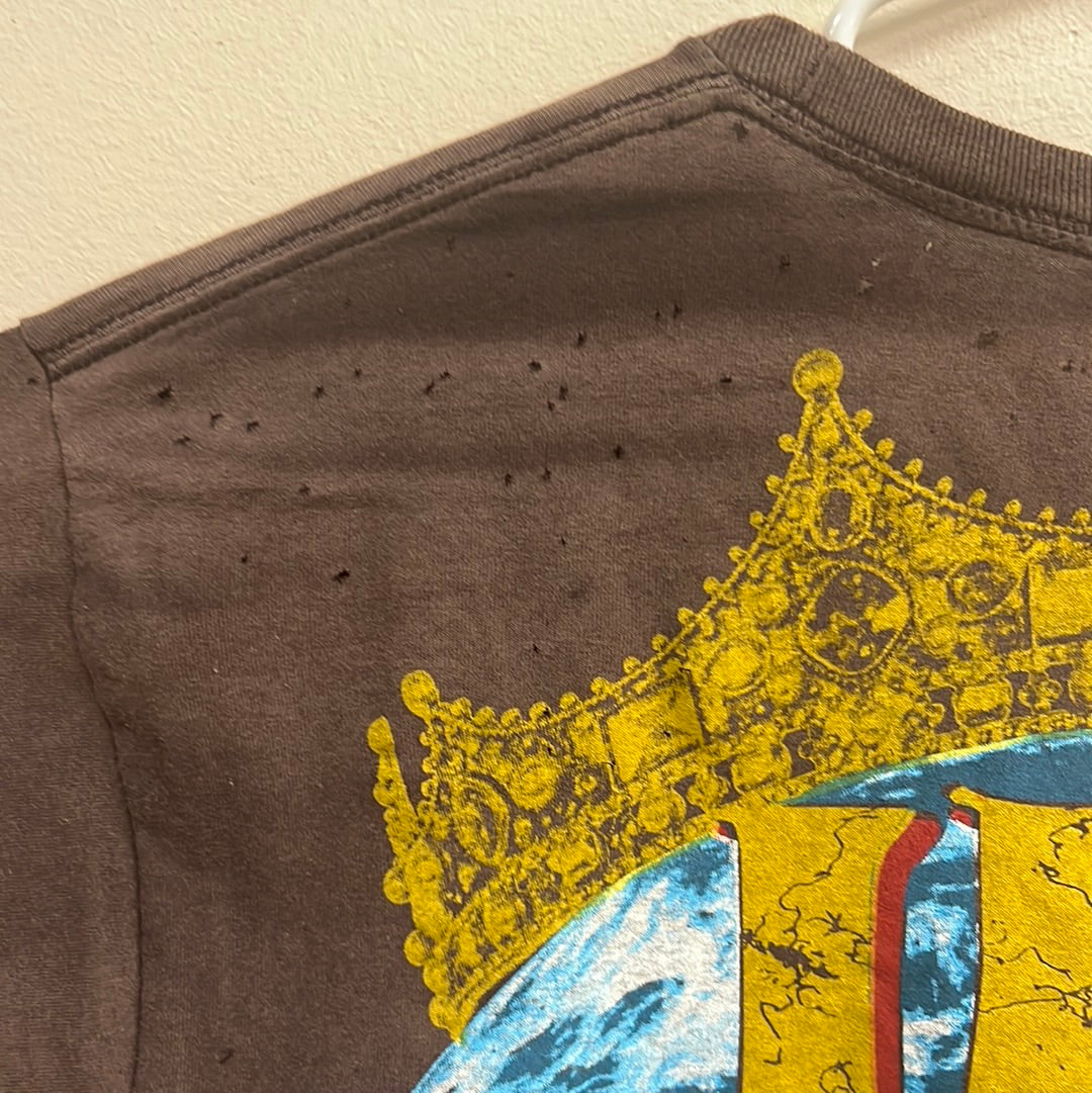 Faded & Distressed bootleg T-shirt 035 (L)