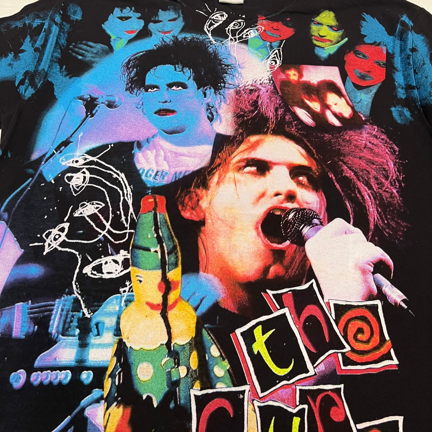 The Cure Live in concert Orig. album art mashup fan art shirt