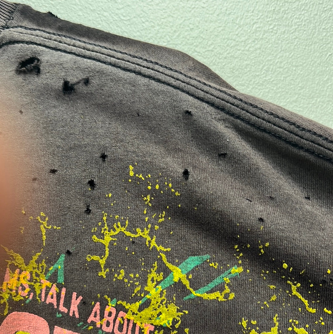 Faded & Distressed bootleg T-shirt 033 (2X)