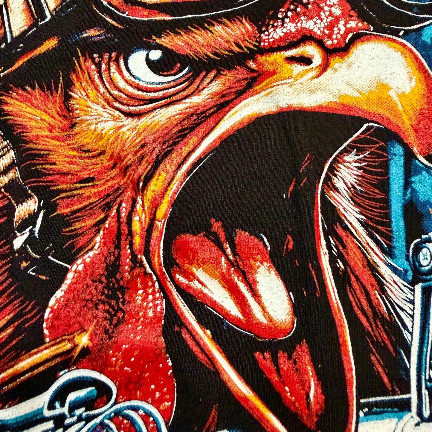 Rooster, No he ain’t gonna die…A.I.C Orig. fan art tee