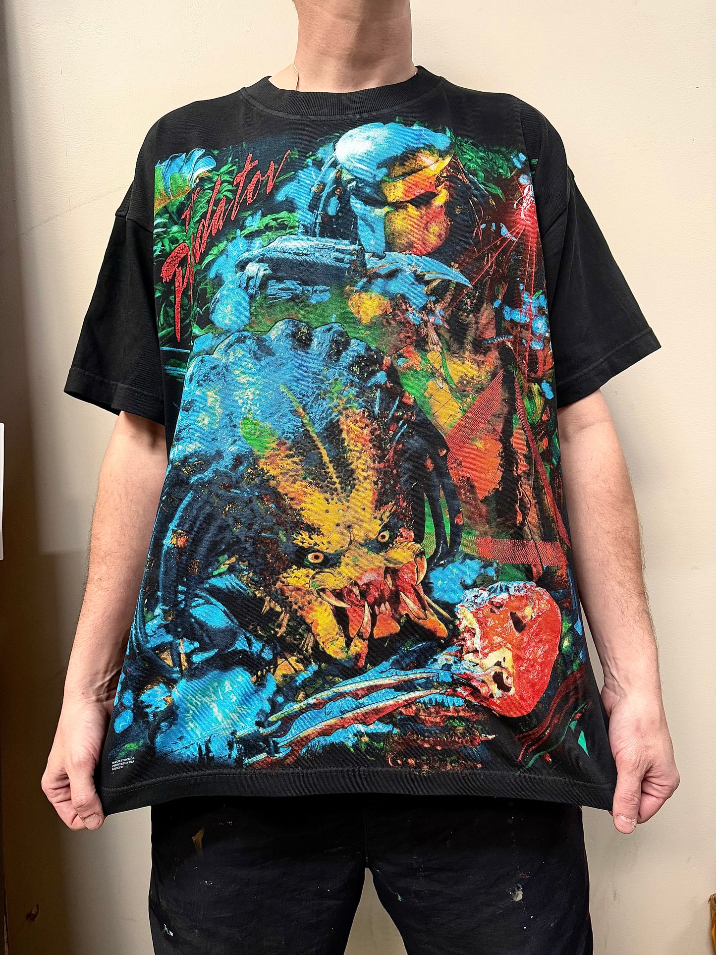 'The Predator' Orig. fan art tee *Oversized Premium Heavyweight tee*