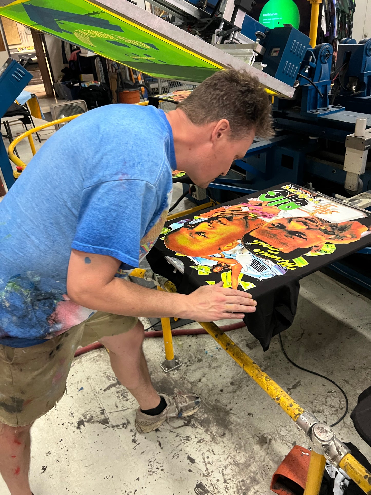 BSC CUSTOM JUMBO SCREEN PRINTING JOB *read description*