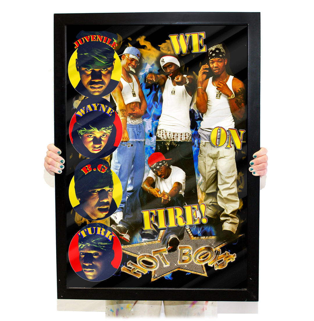 WE ON FIRE HotBoy$ Poster 24x36in