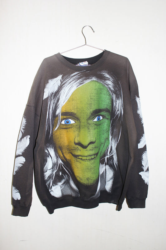 Nirvana on Hanes Heavyweight Sweatshirt (2X)