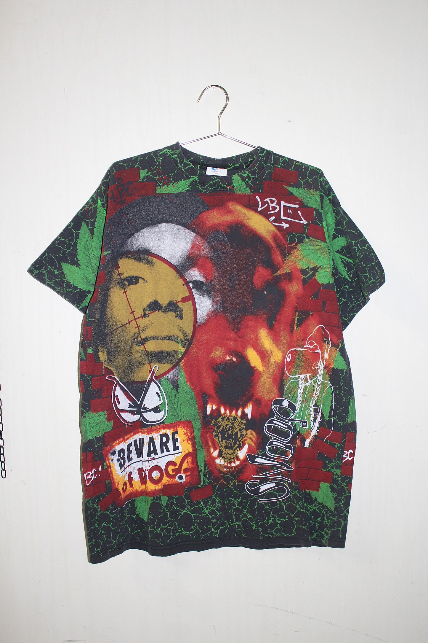 Snoop Dogg on Faded Black 'SunTees' Tee (XLT)