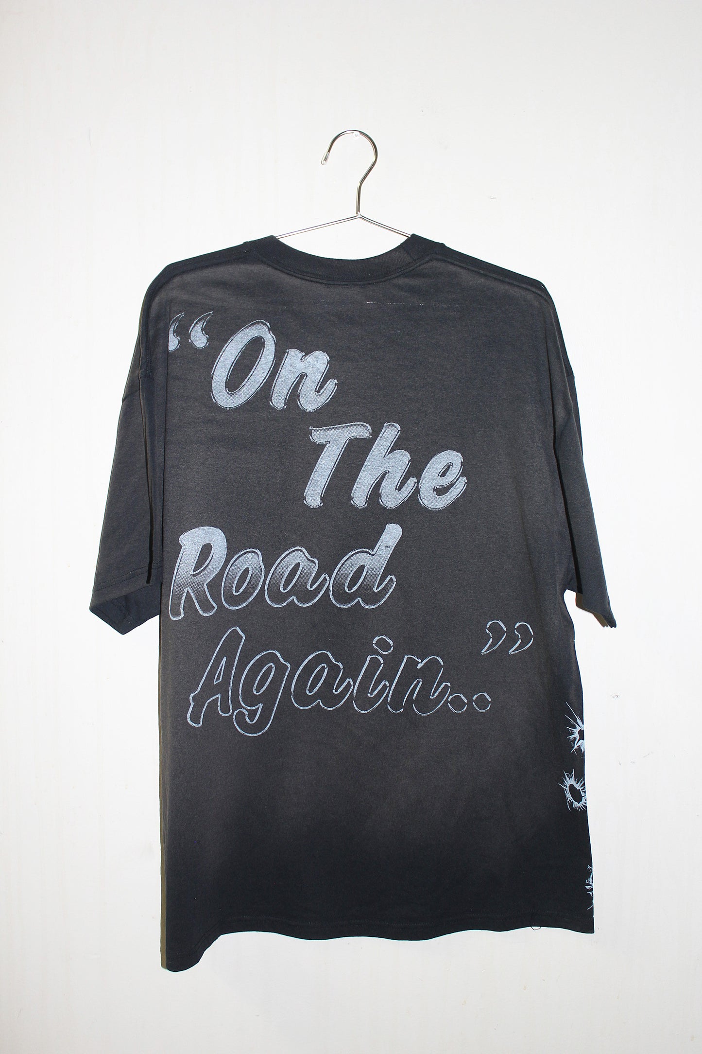 Willie Nelson faded 90's Era shortsleeve jerzees (XL)