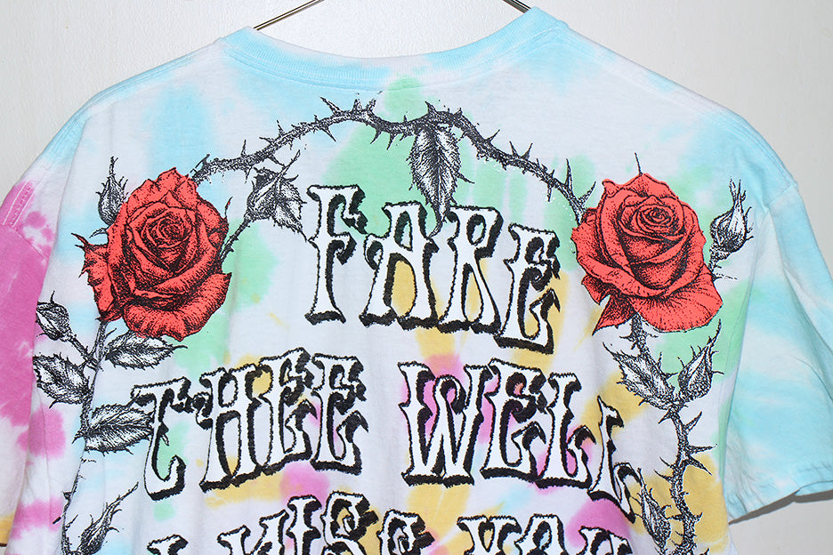 Fare Thee Well Jerry Tie Dyed Tee (L)