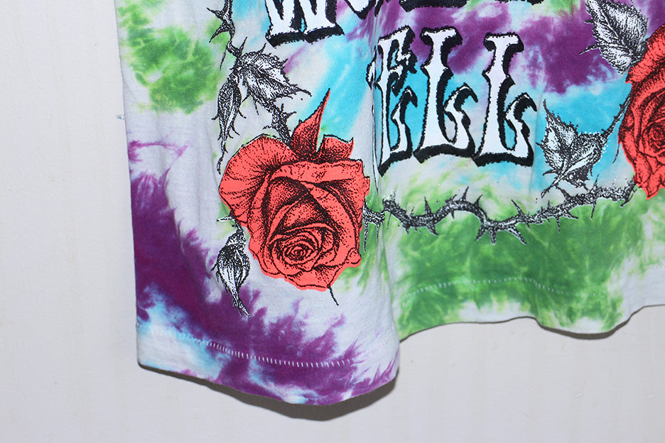 Fare Thee Well Jerry Vintage Single Stitch Tie Dyed tee (L)