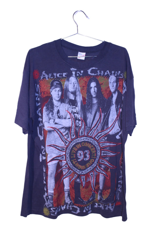 A.I.C on vintage thin soft DUKE single stitch tee (XL)