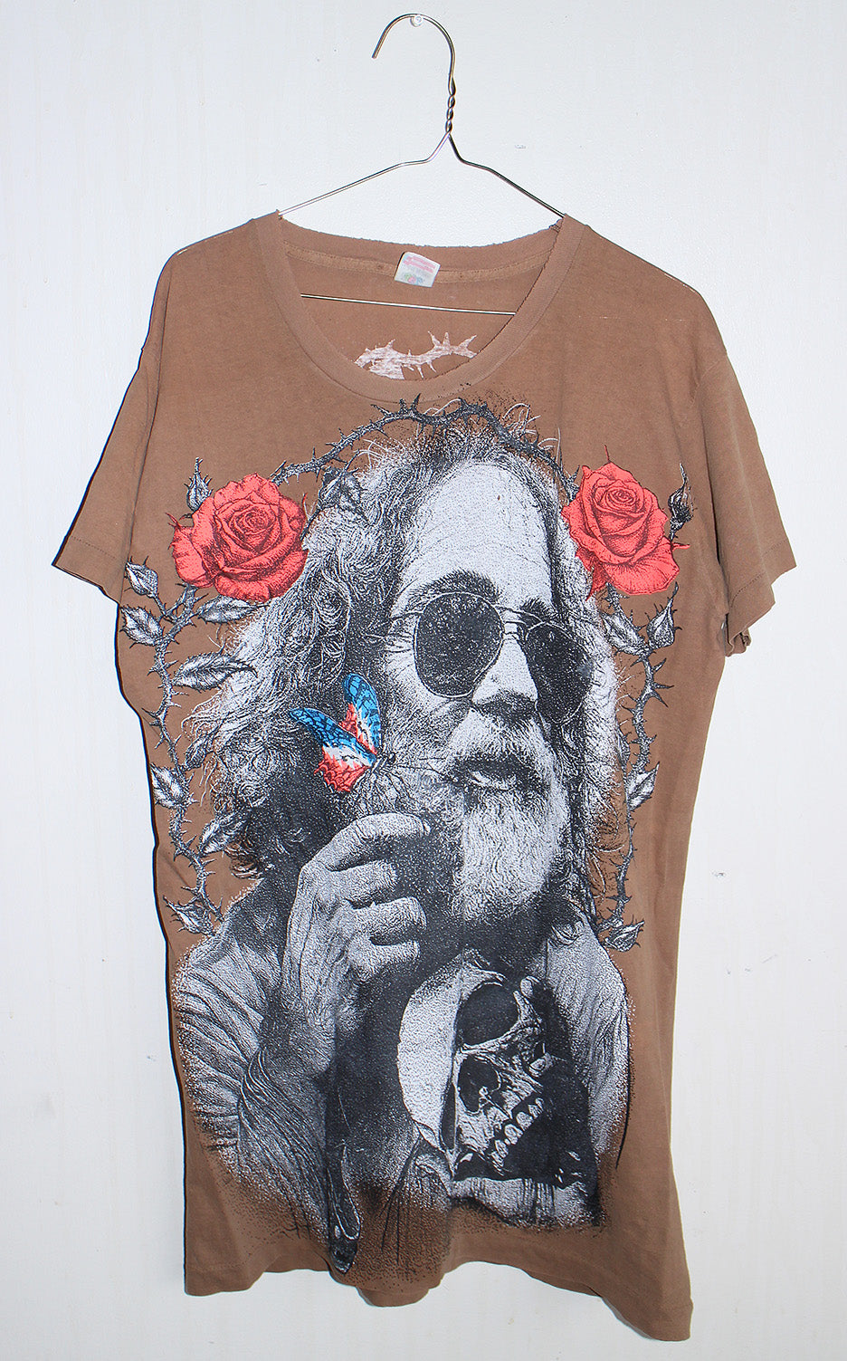 Fare Thee Well Jerry Brown Vintage FotL Single Stitch tee (L)