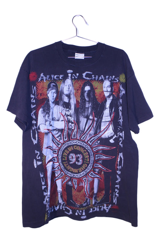 A.I.C on vintage Basics pocket tee (2XL)