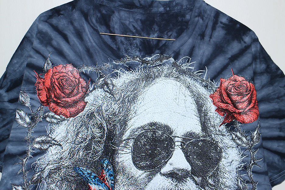 Fare Thee Well Jerry Spiral Tie Dyed Tee (XL)