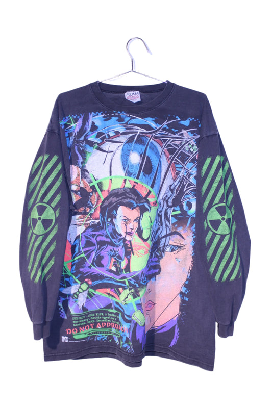 Aeon Flux faded Pluma longsleeve (2X Tall)