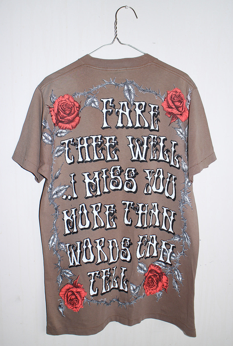 Fare Thee Well Jerry Brown Vintage Single Stitch tee (L)