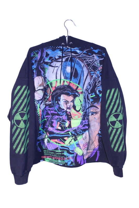 Aeon Flux on Hoodie (L)