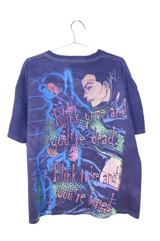 Aeon Flux on Russel Pluma Heavy cotton cool fade tee (XL)