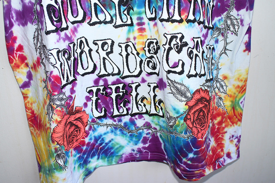 Fare Thee Well Jerry Tie Dyed Tee (XXL)