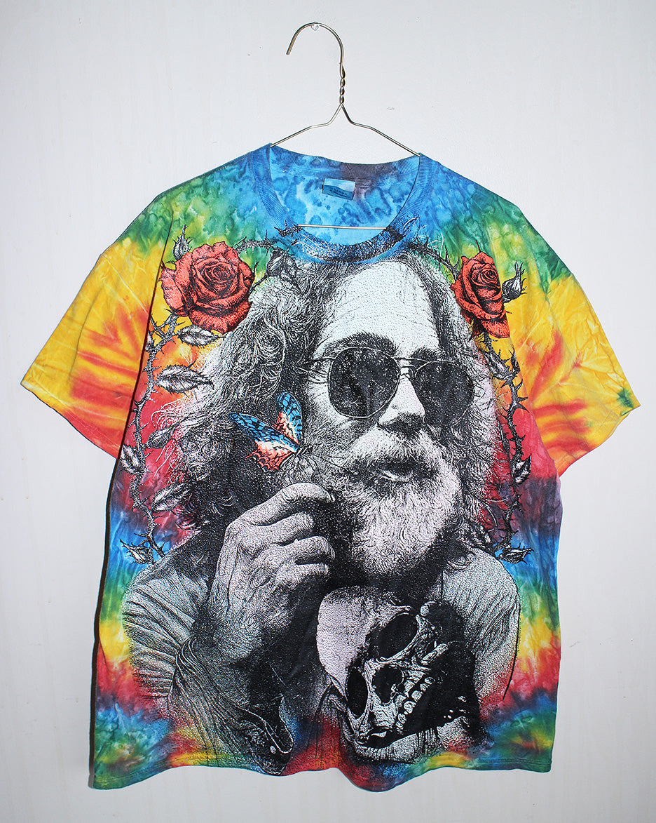 Fare Thee Well Jerry ColorTone Tie Dyed Tee (XL)