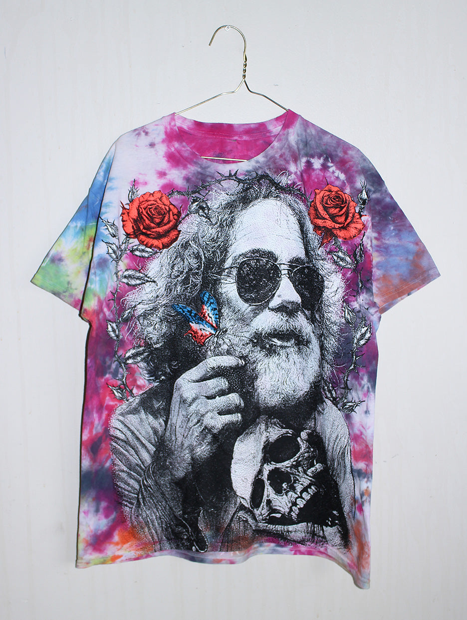 Fare Thee Well Jerry Tie Dyed Tee (L)