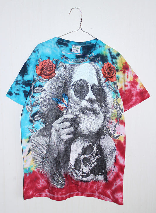Fare Thee Well Jerry Tie Dyed Tee (L)