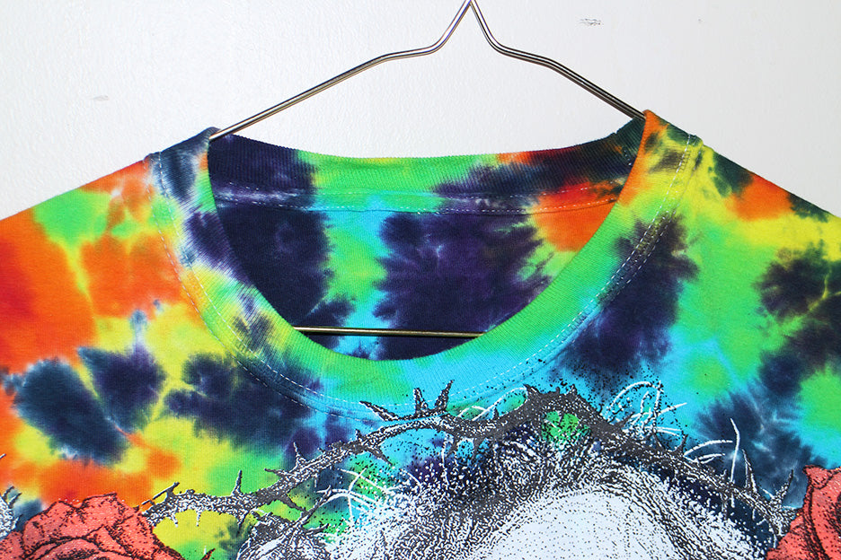 Fare Thee Well Jerry Tie Dyed Tee (XL)