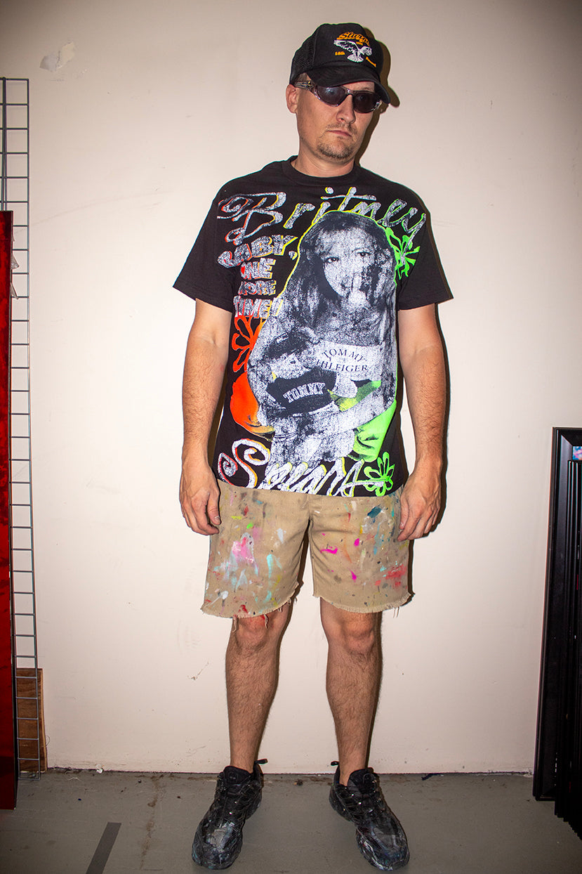 *BLACK* Britney 'Baby One More Time' V2. Orig. fan art shirt