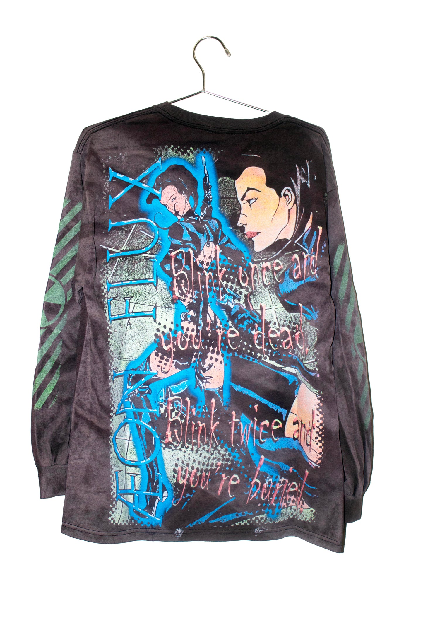 Heavy Sun Faded Aeon Flux long sleeve tee (L)