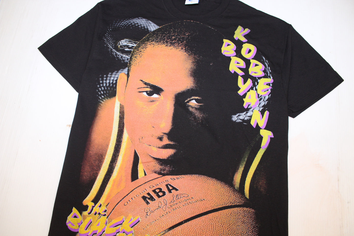 Kobe Bryant 'The Black Mamba' Orig. Bootleg shirt