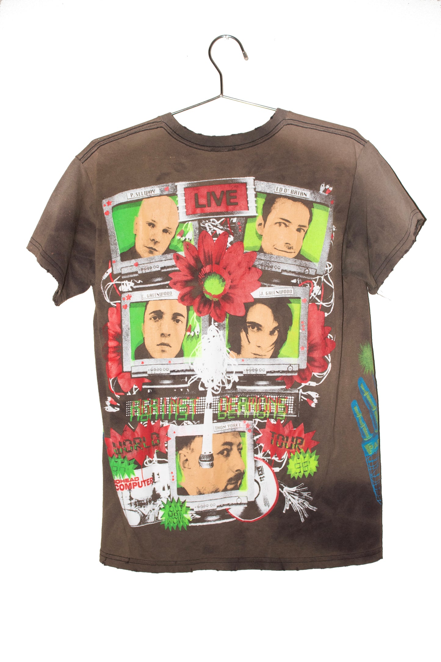 BSC Sun Faded RADIOHEAD tee (M)