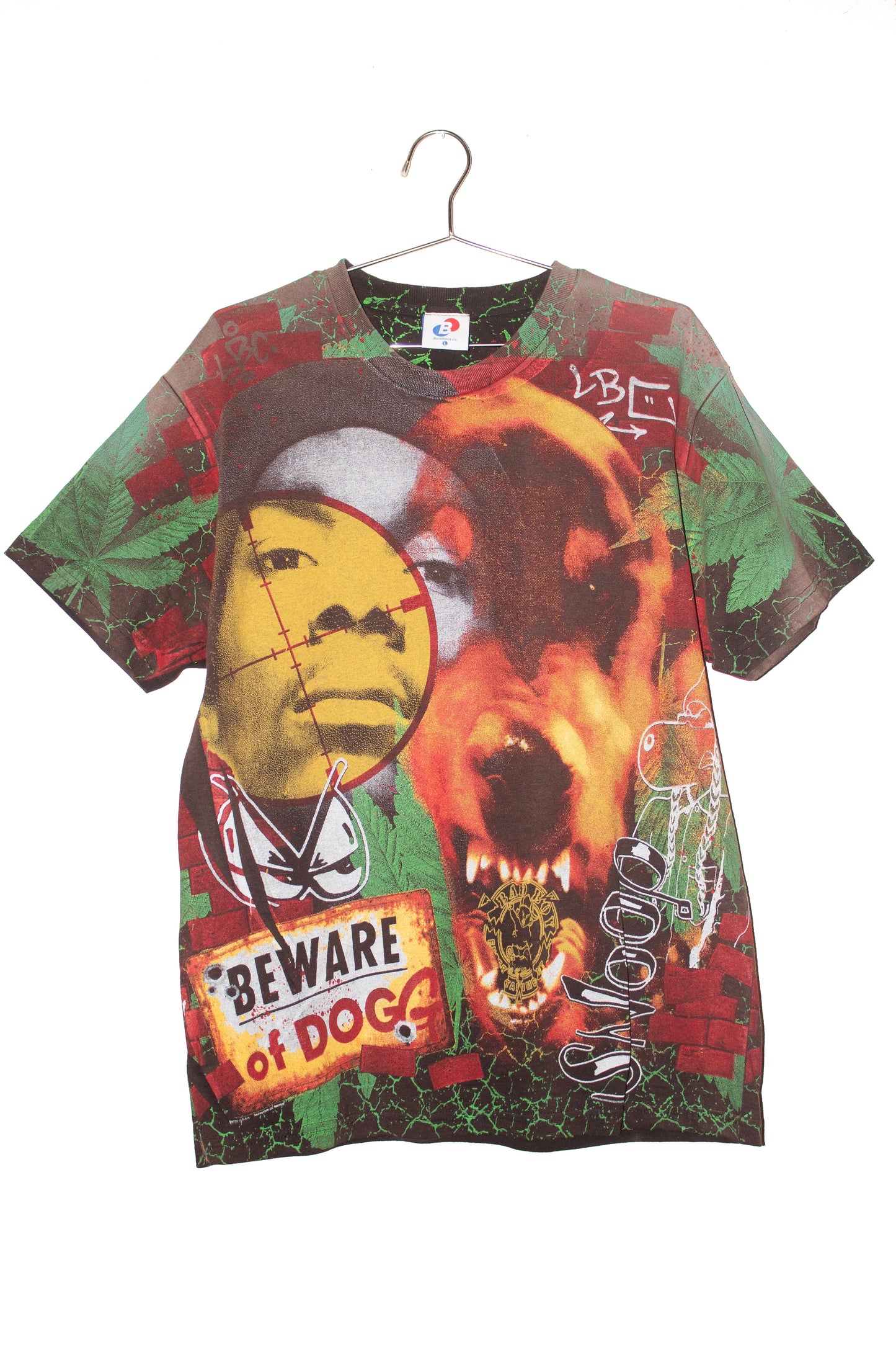 BSC Sun Faded SNOOP AOP tee (L)