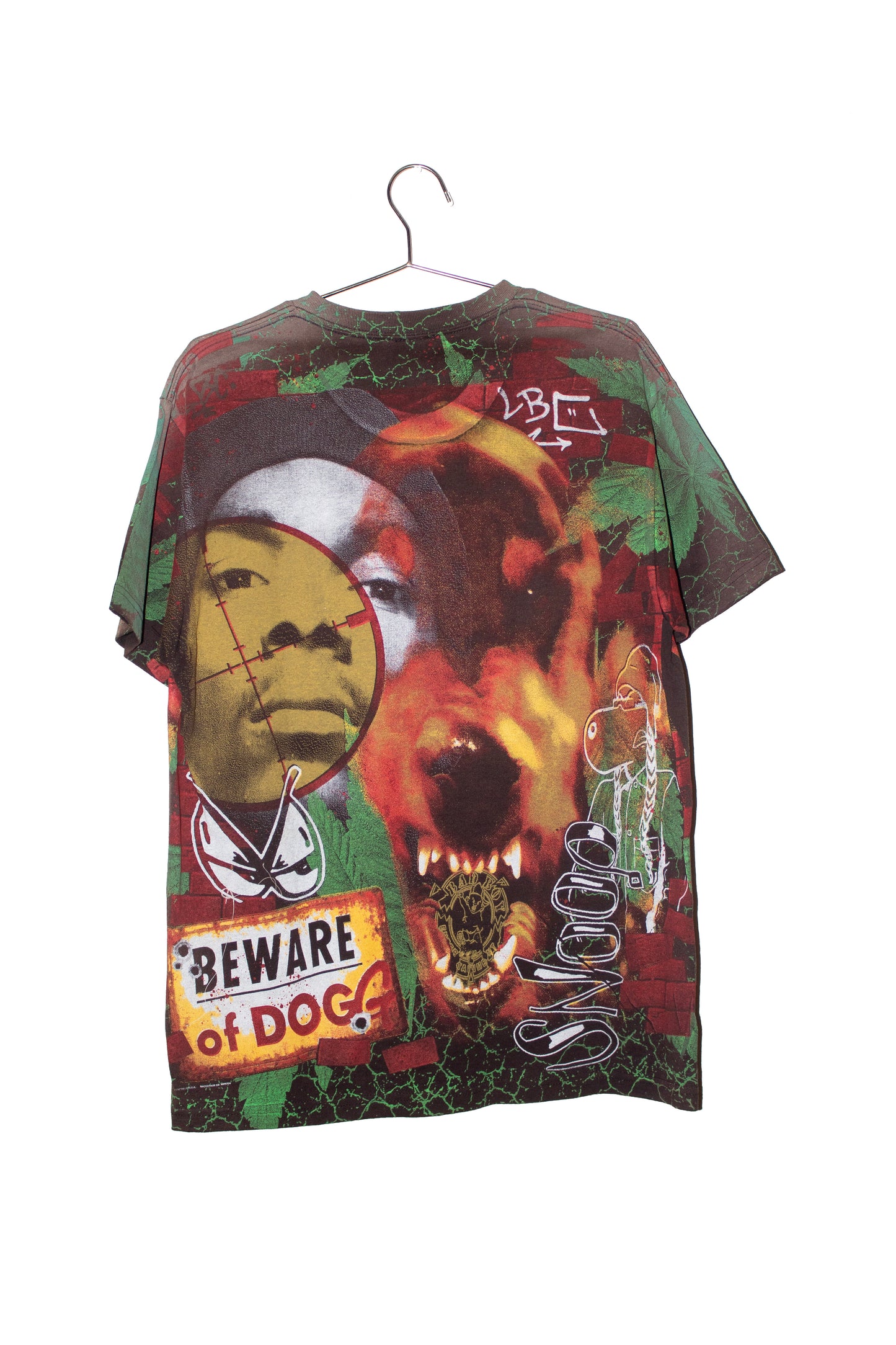 BSC Sun Faded SNOOP AOP tee (L)