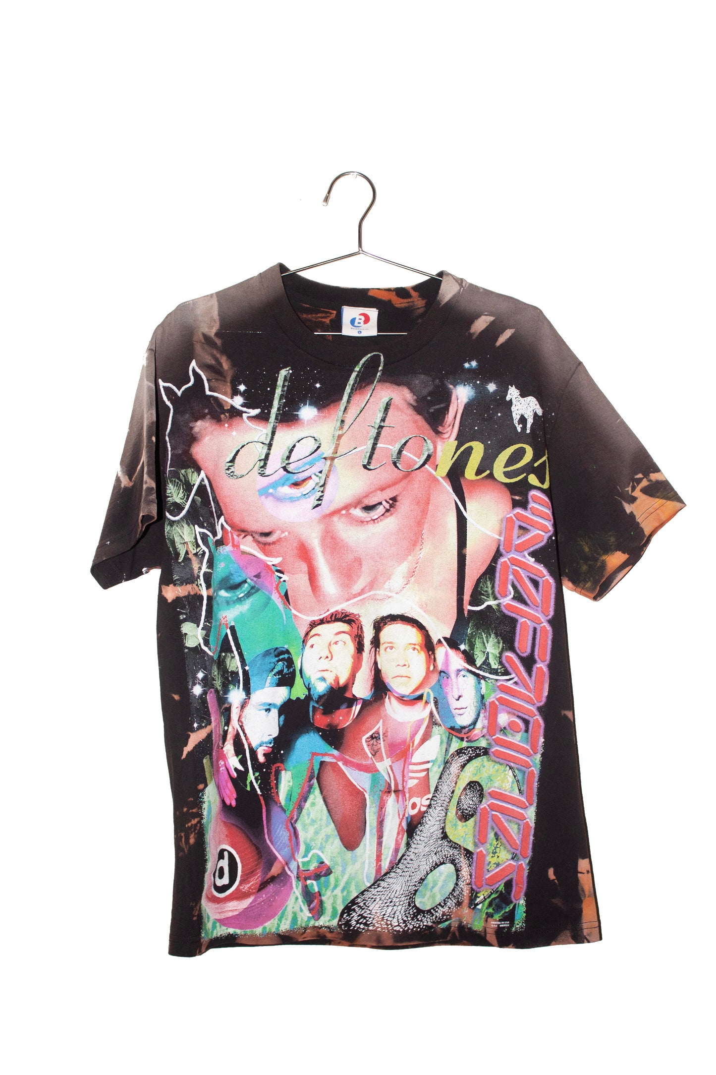 BSC Sun Faded & Bleached DEFTONES tee (L)