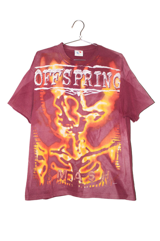 BSC Sun Faded OFFSPRING on maroon tee (XL)