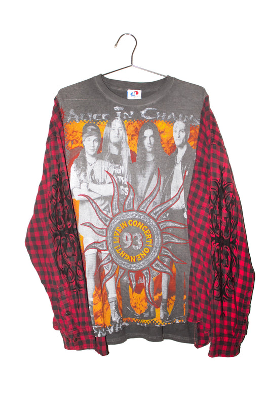 BSC A.I.C Flannel Tee @wedriphere rework (L-XL)