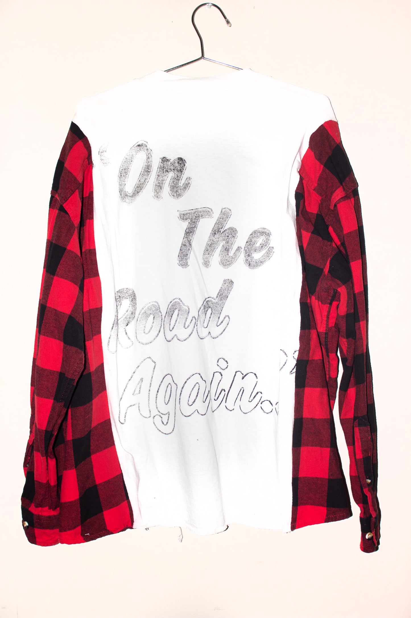 BSC Willie Nelson Flannel Tee @wedriphere rework (L-XL)