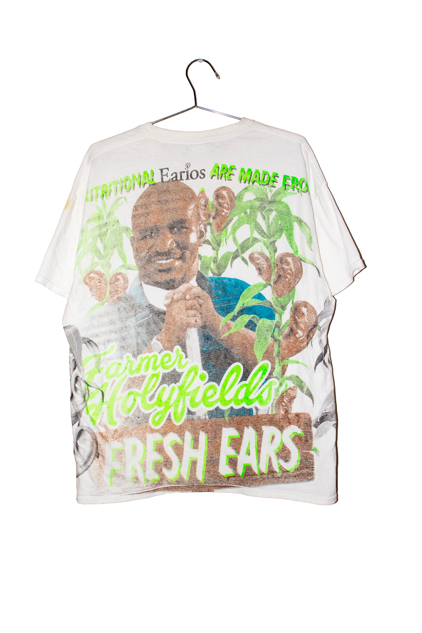 BSC Tyson Earios on 2nd hand *thrashed look* Vintage Tee (XL)