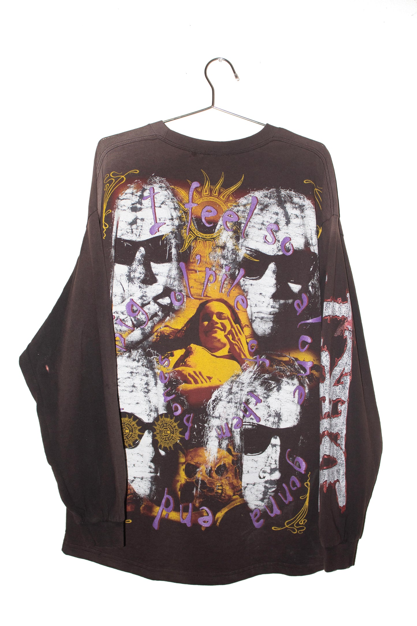 BSC Sun Faded A.I.C long sleeve Tee (XXL)