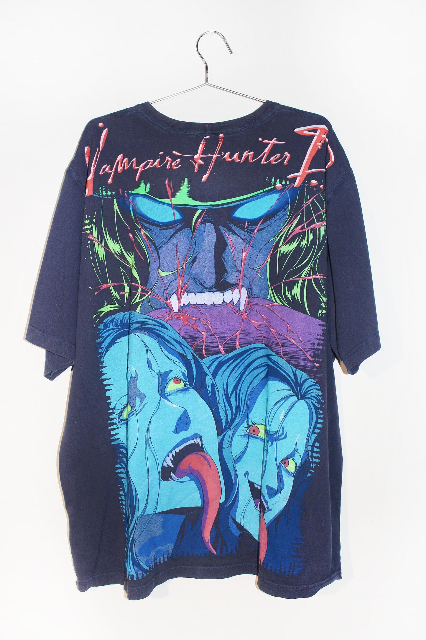 Vampire Hunter D on faded Carhartt tee (XXL)