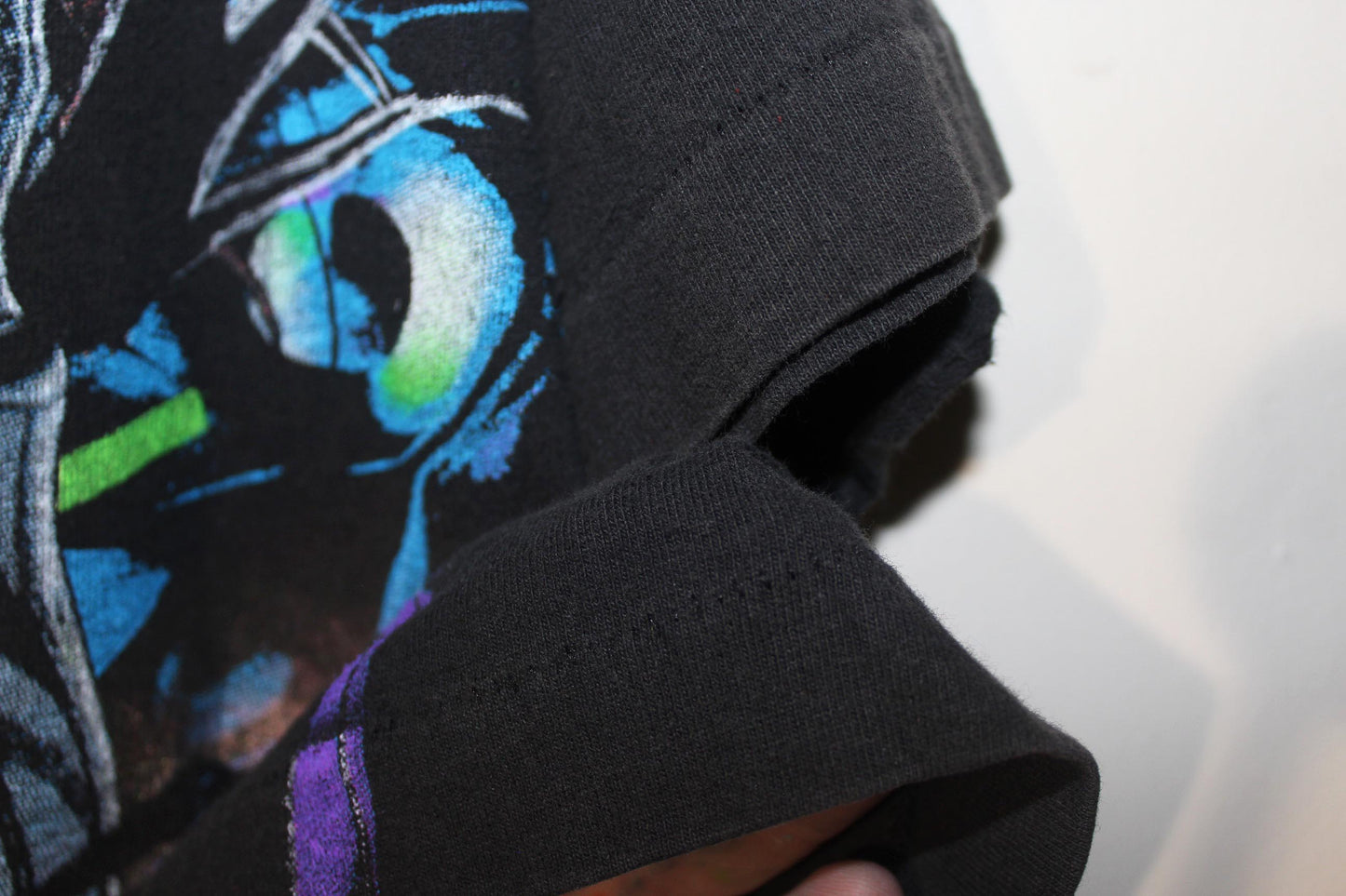 Aeon Flux on vintage single stitch shirt (L)