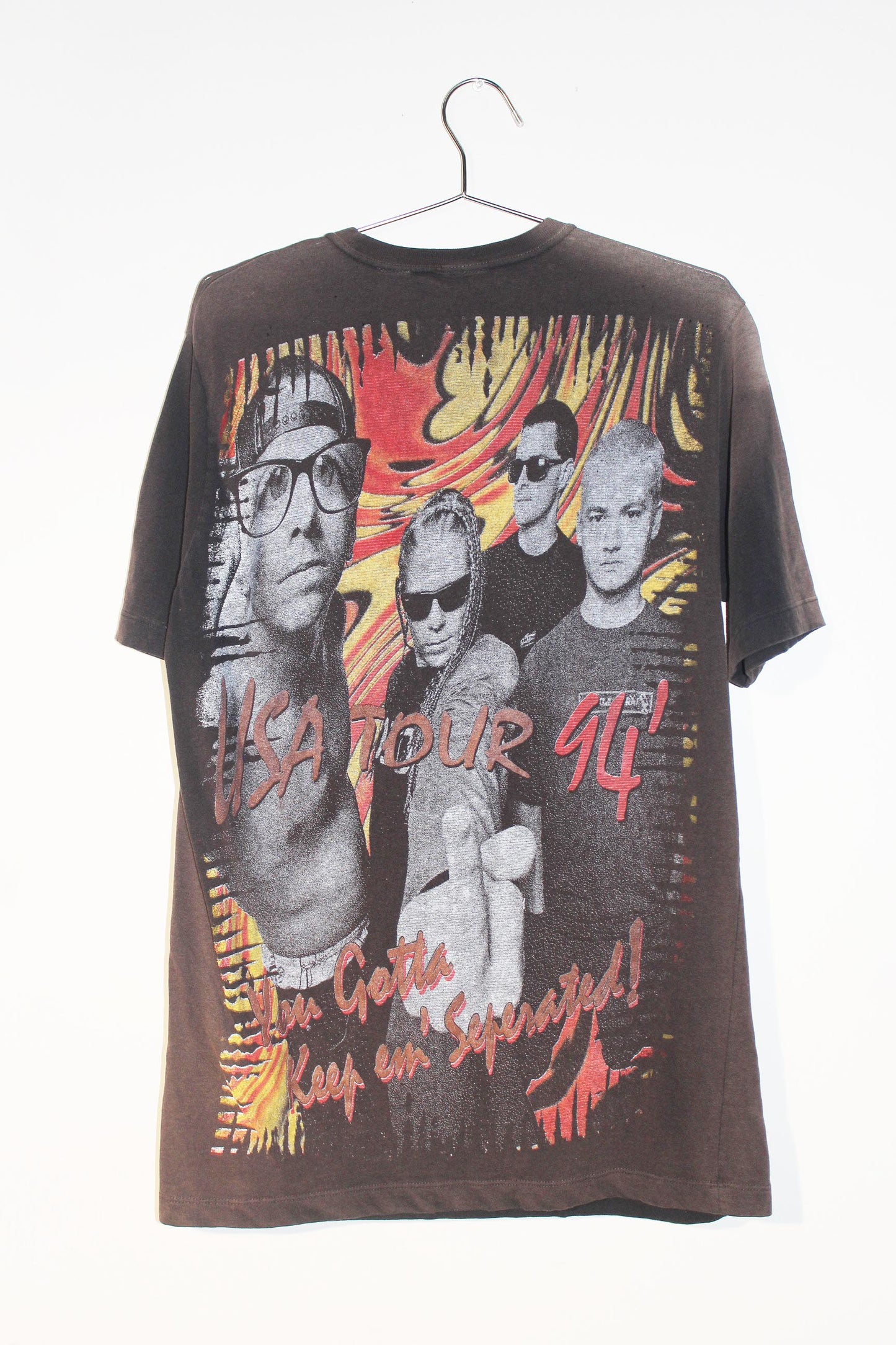 Sun Faded Pinholed OFFSPRING shirt (M)