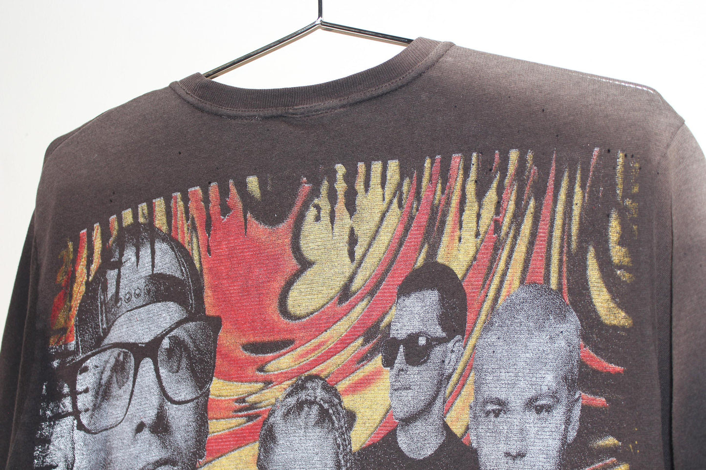 Sun Faded Pinholed OFFSPRING shirt (M)