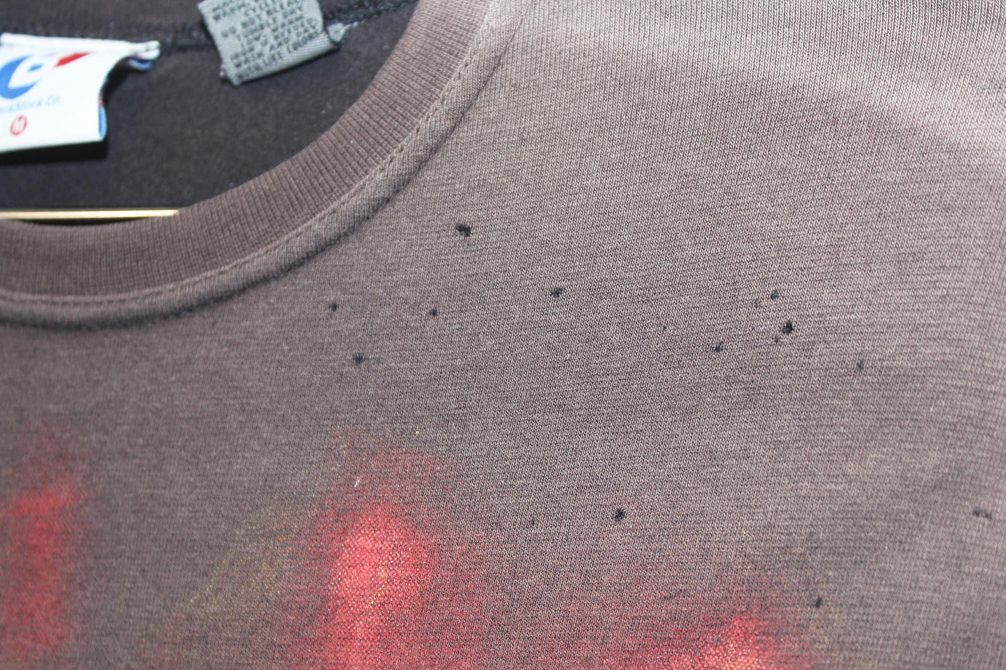 Sun Faded Pinholed OFFSPRING shirt (M)