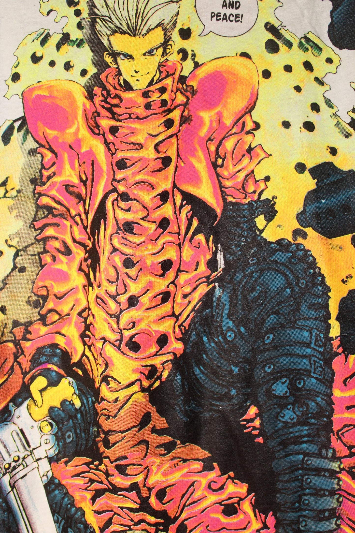 Trigun on vintage Hanes single stitch tee (M)