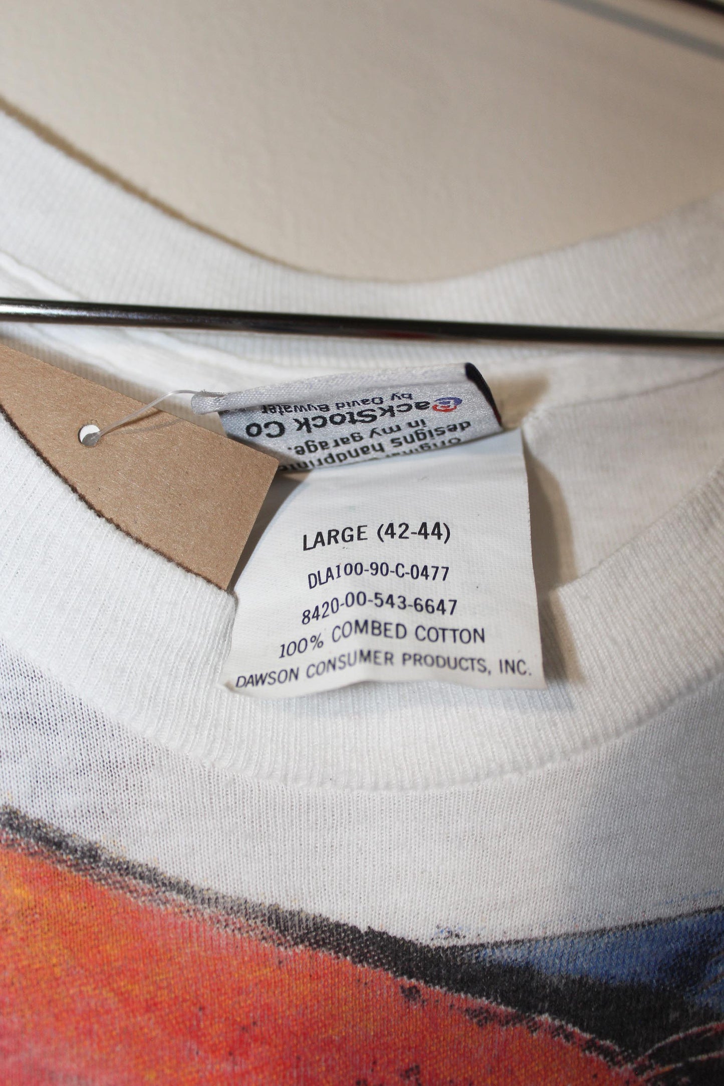 Dream Team on vintage single stitch THIN tee (L)