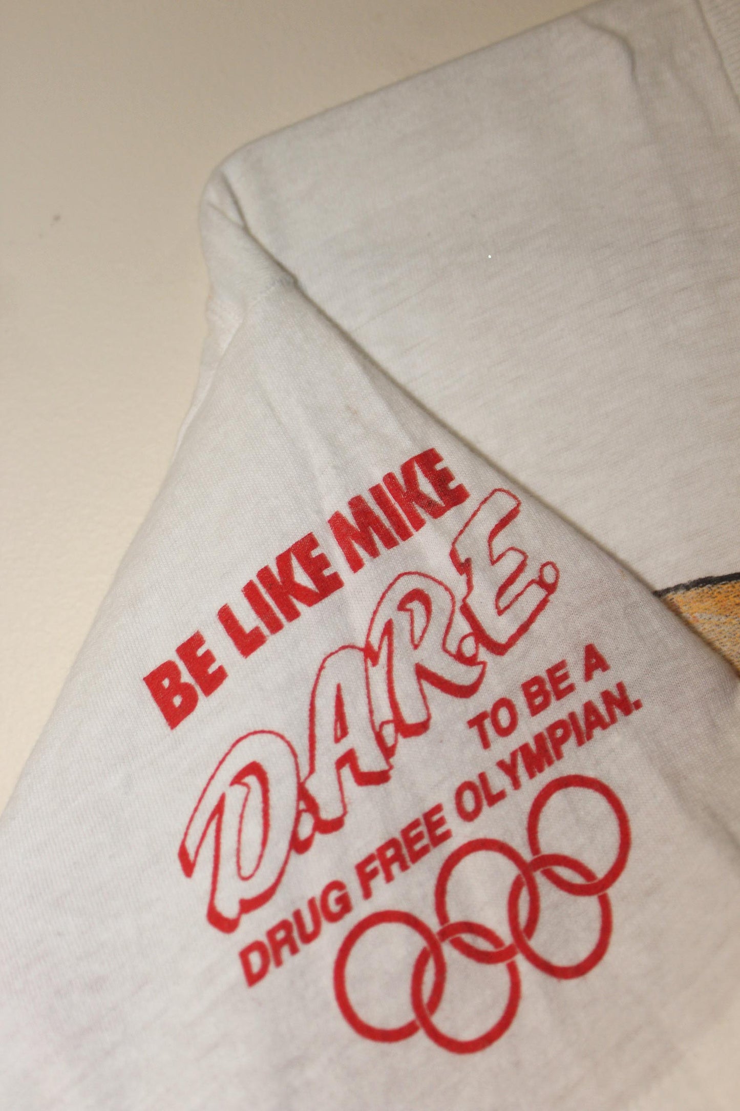 Dream Team on vintage single stitch THIN tee (L)