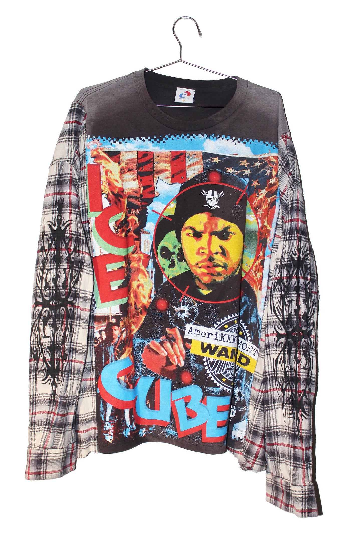 BSC ICE CUBE Flannel Tee @wedriphere rework (L-XL)