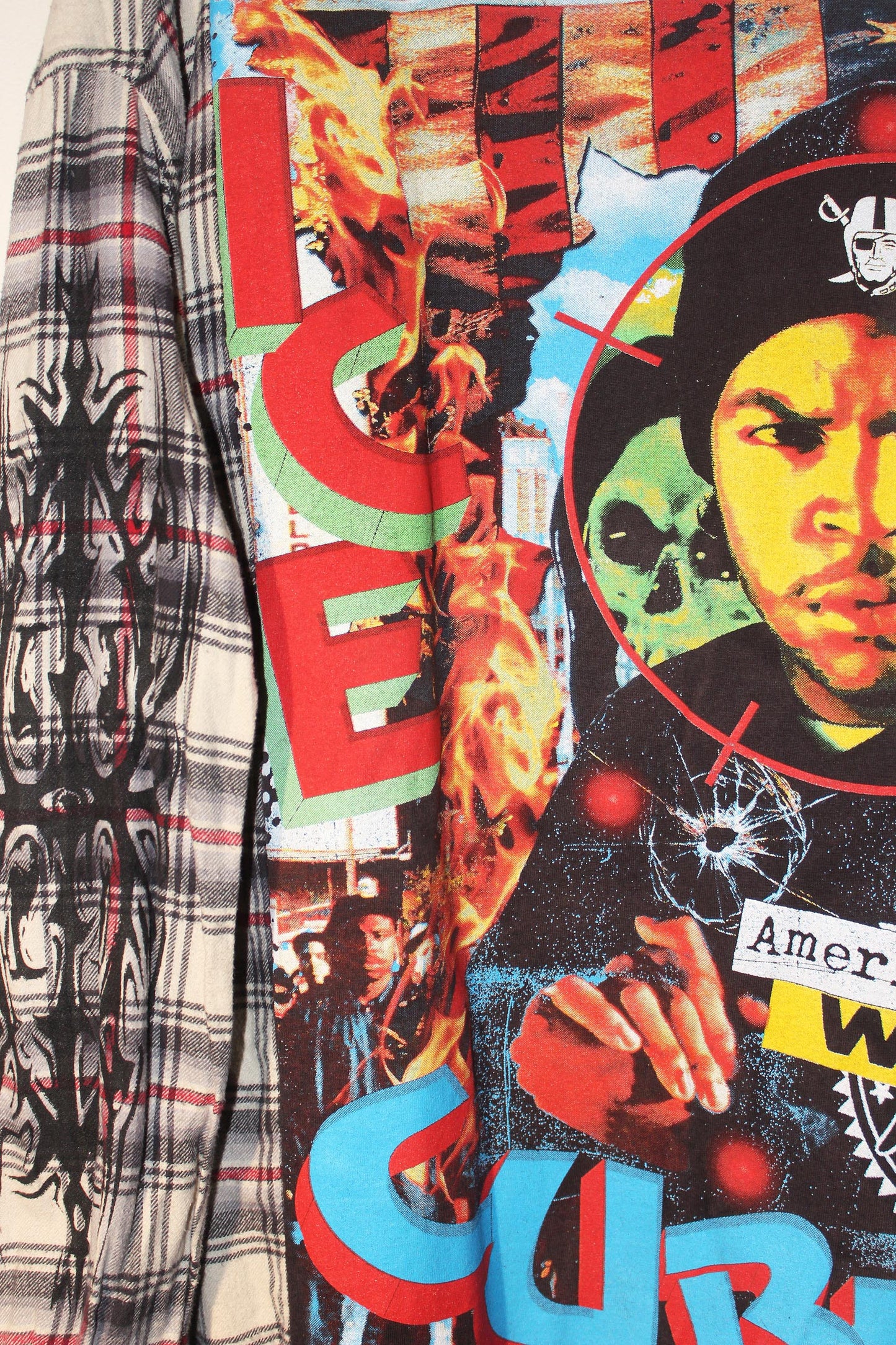 BSC ICE CUBE Flannel Tee @wedriphere rework (L-XL)